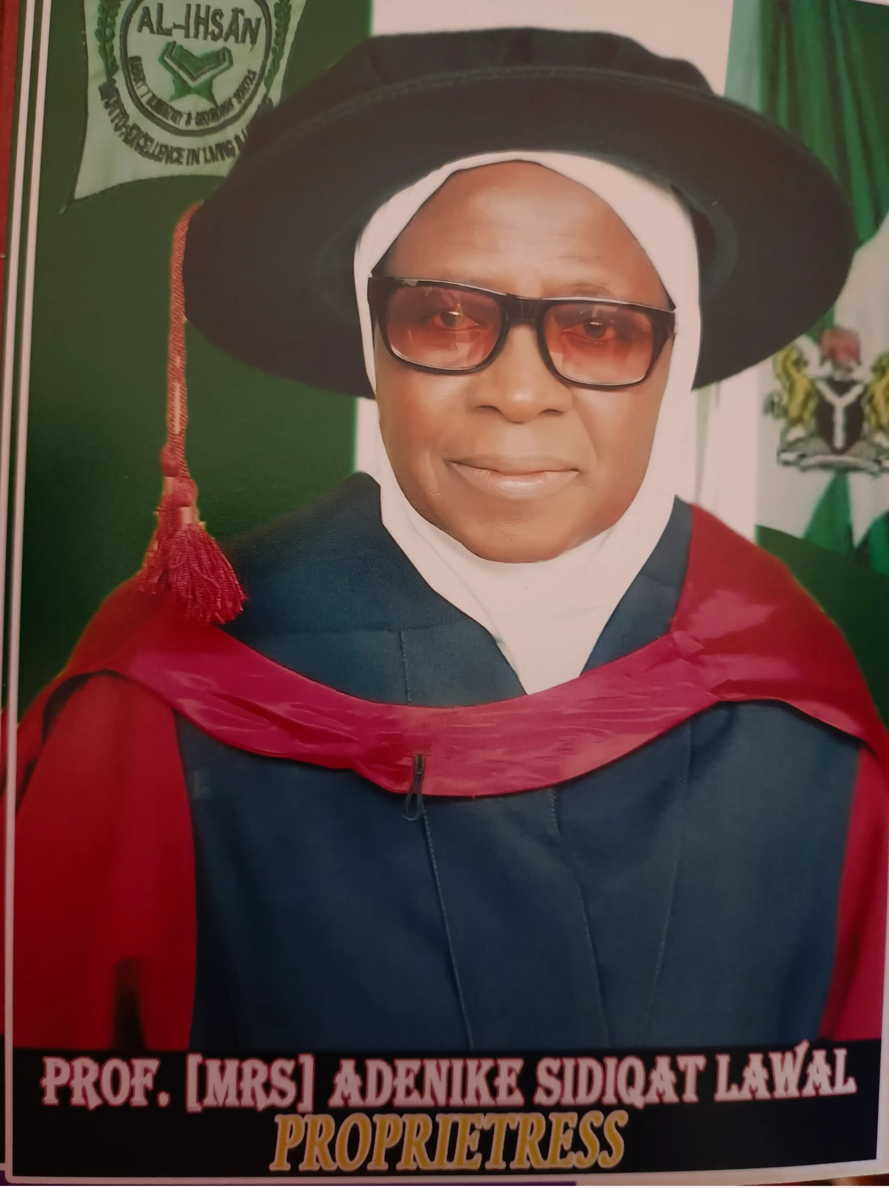 Proprietress of Al-Ihsan Schools